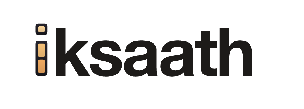 iksaath logo on light